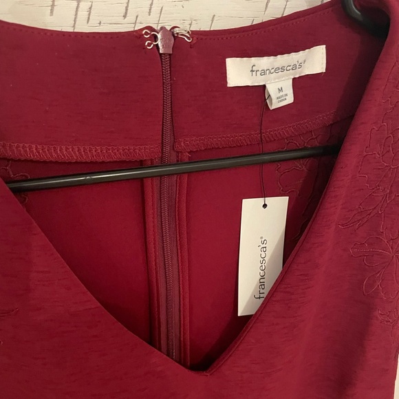 Francesca’s Burgundy dress - Picture 4 of 6